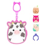 Jazwares - Set personaggi Jazwares SQAL1200 SQUISHMALLOW Squish a longs porta-cha