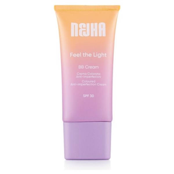 Crema colorata viso Nejha Feel the light bb cream 02 Caramel