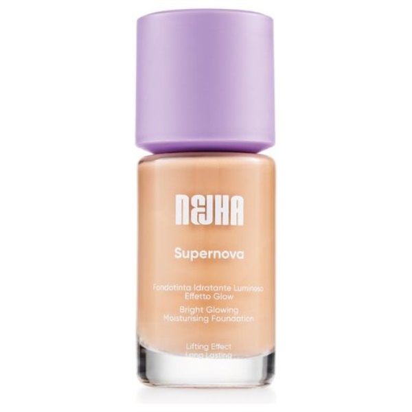 Fondotinta Nejha Supernova  glow W08 Toffee