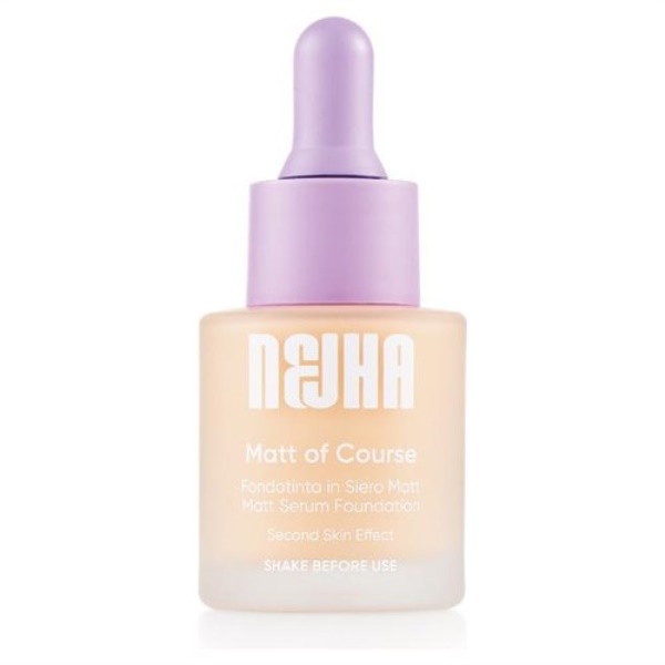 Fondotinta Nejha Matt of course  matt W05 Sand