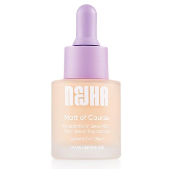 Fondotinta Nejha Matt of course  matt N03 Honey