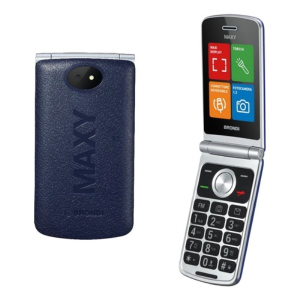 Cellulare Brondi 10283000 MAXY Dual SIM Dark blue