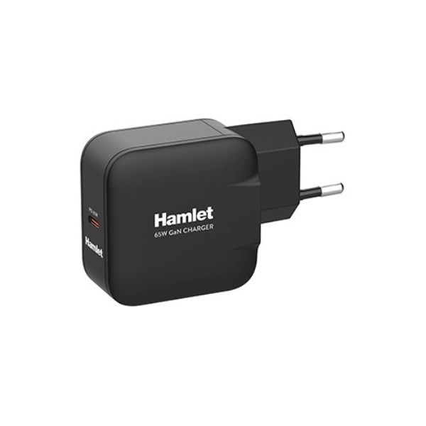 Caricabatterie Hamlet XPDG 65W 65W GaN Black
