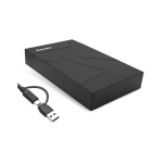 HAMLET - Box esterno hard disk Hamlet HXD3U6G AC 3.2 Storage Station Black