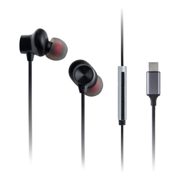 Auricolari microfono filo Panasonic RP TCM225DEK USB C Black