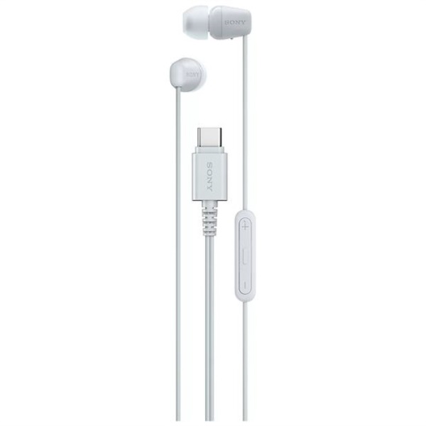 Auricolari microfono filo Sony IEREX15CW CE7 USB C White