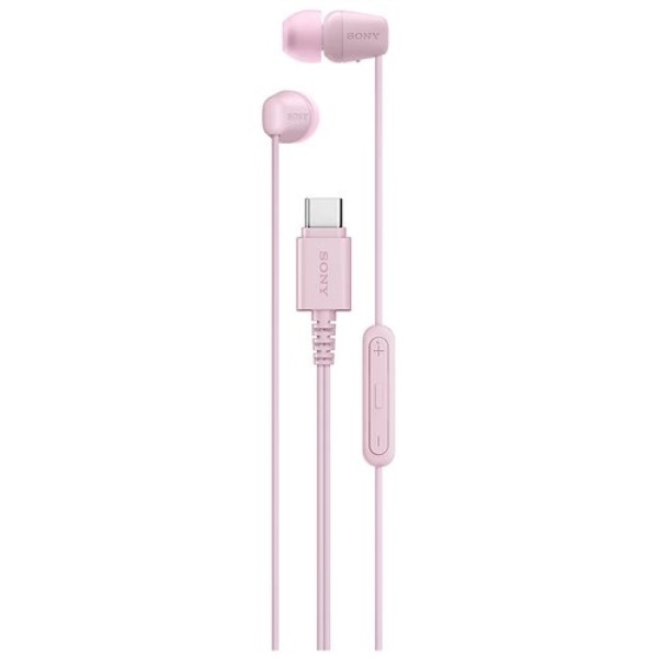 Auricolari microfono filo Sony IEREX15CP CE7 USB C Pink