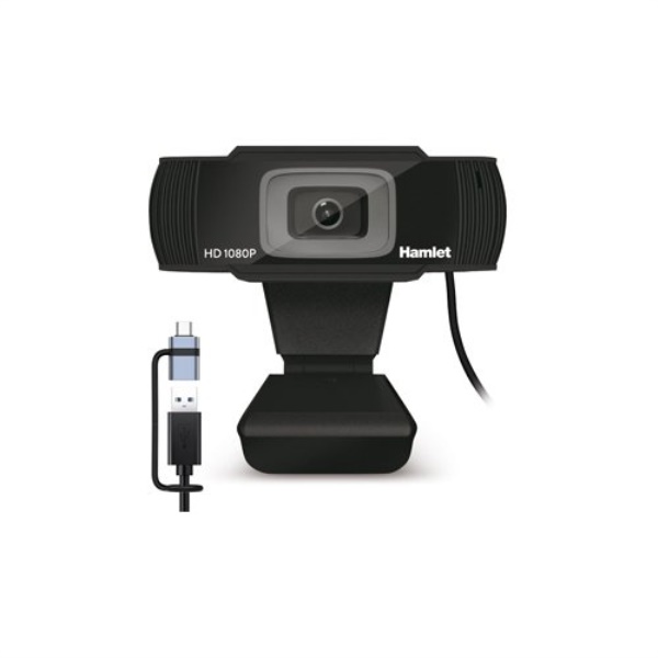 Webcam Hamlet HWCAM1080 CX Black