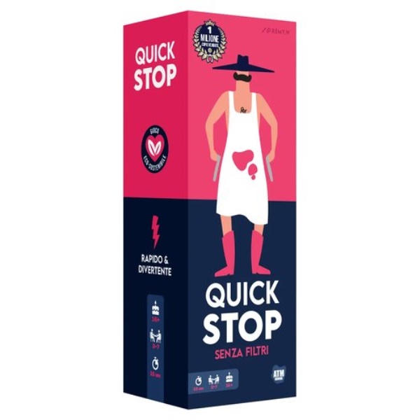 Gioco Asmodee 0831 Quickstop Senza Filtri gioco