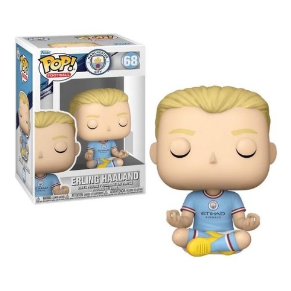 Personaggio collezione Funko 89365 Pop Football Manchester City Erling