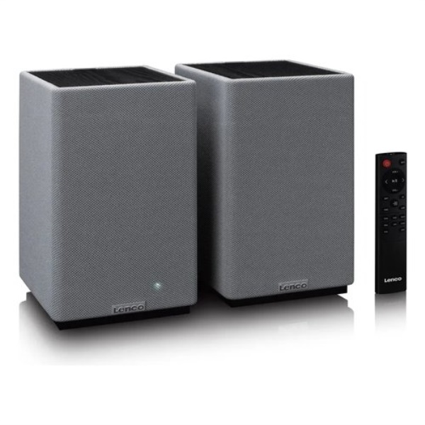 Coppia casse attive Lenco SPB 240BKGY 2.0 Grey e Black