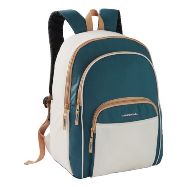 Zaino termico Camping Gaz 2227080 FOLD N'COOL Backpack Verde e Beige
