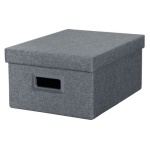 Amicasa - Scatola salvaspazio Amicasa SNH 003 pieghevole Blu