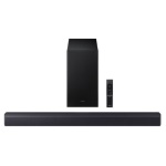 SAMSUNG - Soundbar Samsung HW B450F ZF B SERIES 2.1 Subwoofer wireless Titan bla