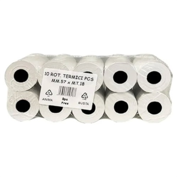 Carta calcolatrice Ngv Termica 57 x 38 mm White