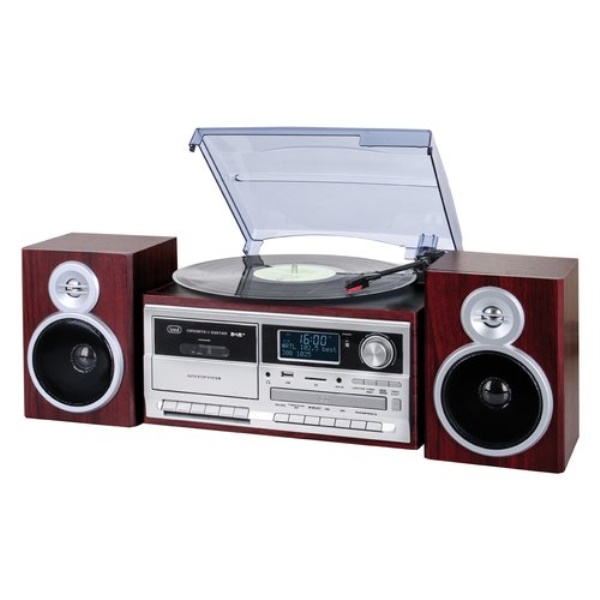 Giradischi Trevi 0T107230 TT 1072 DAB Legno