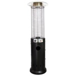 DCG - Fungo riscaldatore Dcg SA9500 con ruote Black e Silver