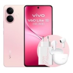 Vivo - Smartphone Vivo 5671467 V60 LITE Bundle Buds Air3 Pop pink