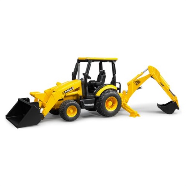 Mezzo cantiere Bruder 02427 JCB Escavatore caricatore Midi CX
