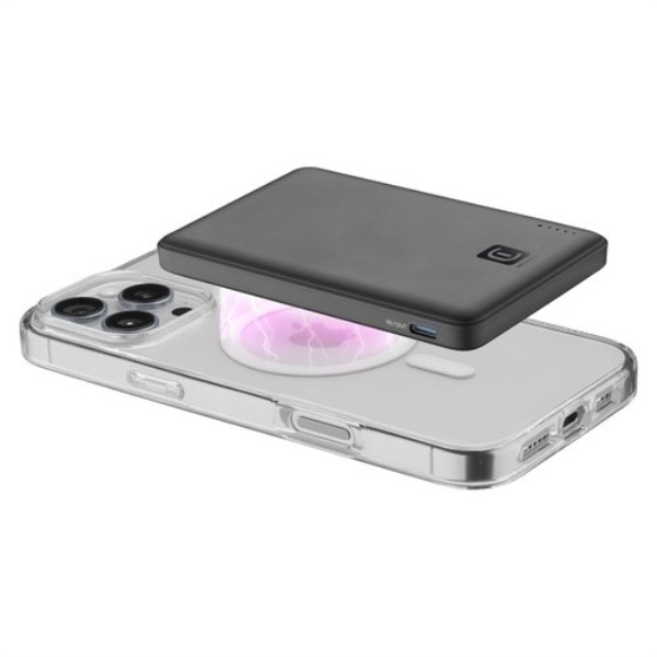 Power bank Cellular Line PBNEWMAG5000K MAG Black