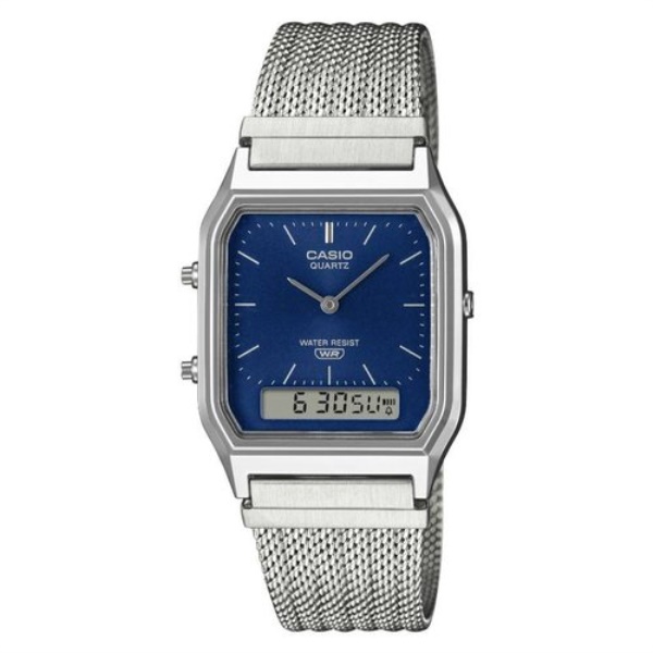 Orologio Casio AQ 230EM 2AEF VINTAGE Silver e Blue