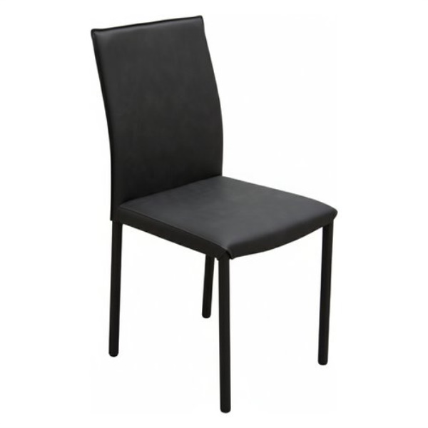 Sedia La Primavera SEL003 AN1007 MIAMI Antracite e Nero nuvolato