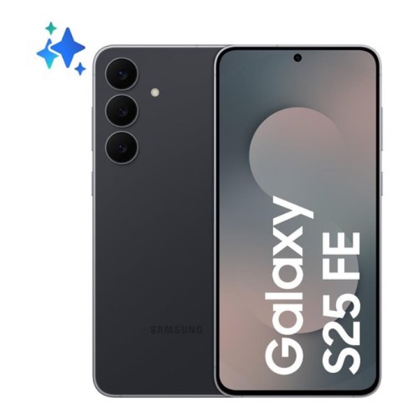 Smartphone Samsung 13027255 GALAXY AI S25 FE Vodafone Black