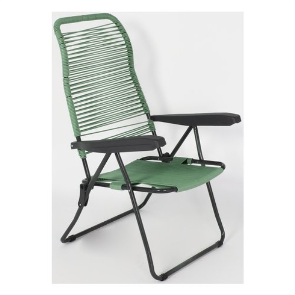 Sedia sdraio Metal F.A.R. LIPARI CORDONATA Verde salvia