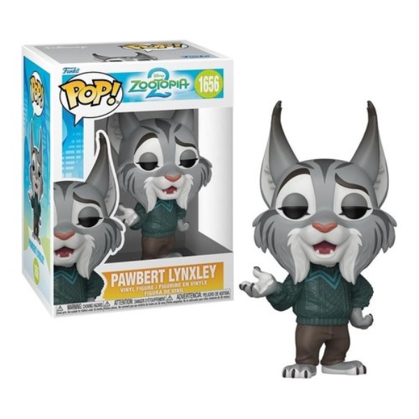 Personaggio collezione Funko 86638 POP ANIMATION Zootopia 2 Pawbert Ly