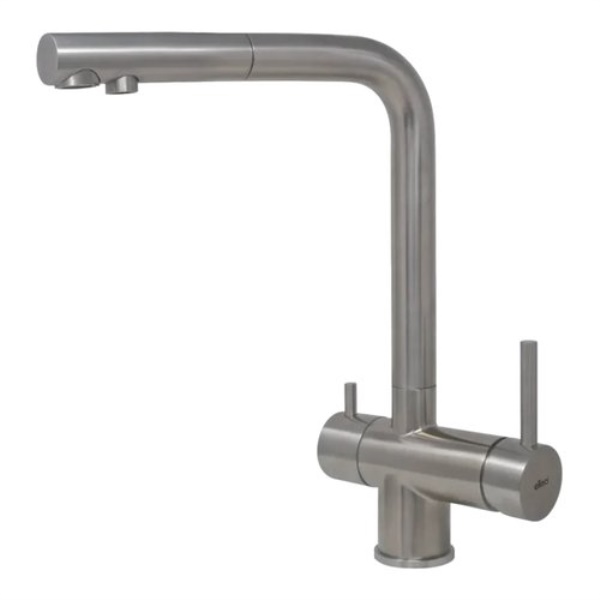 Miscelatore lavello Elleci MIKTOPIN TOURMALINE PLUS PURE Inox
