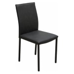 La Primavera - Sedia La Primavera SEL003 AN1007 MIAMI Antracite e Nero nuvolato