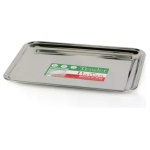 Pinti inox - Vassoio Pinti inox 53827236 TENDER PROFESSIONAL bordato Cromo