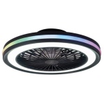 Mantra - Ventilatore soffitto Mantra 7862 Gamer Big RGB Black