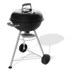 WEBER - Barbecue Carbonella Weber 1502054 COMPACT KETTLE D47 Nero