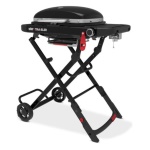 WEBER - Barbecue GPL Weber 1501750 TRAVELER Compact pieghevole Nero