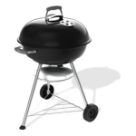 WEBER - Barbecue Carbonella Weber 1502061 COMPACT KETTLE D57 Nero