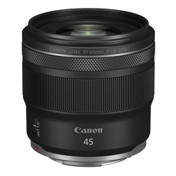 Obiettivo fotografico Canon 7198C005 EOS R RF 45mm F1.2 STM Black