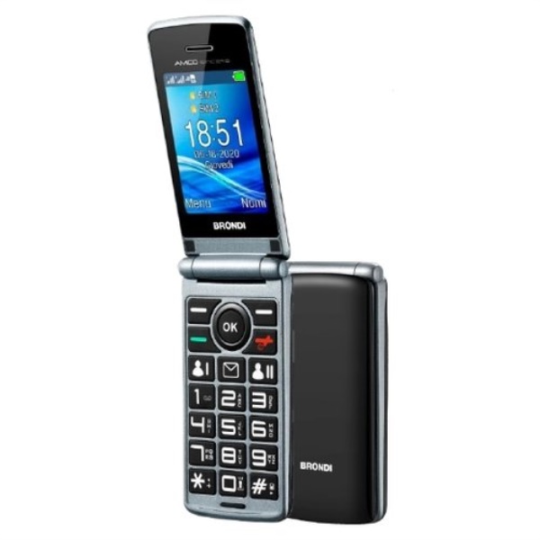 Cellulare Brondi 10283040 AMICO Sincero+ Black