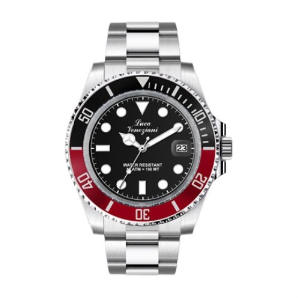 Orologio Veneziani SH9010BKSBR AMALFI Black e Silver