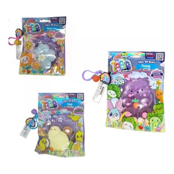Personaggio Yes Toys MGG175359 TABA WORLD Squishy Assortito