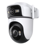 Tapo - Videocamera sorveglianza Tapo TC47 Dual Lens Pan&Tilt White