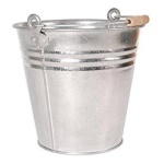 BIACCHI - Secchio Biacchi S1219550 per cenere Zincato