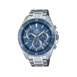 CASIO - Orologio Casio EFR 552D 2AVUEF EDIFICE Silver e Blue