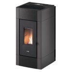 Cadel - Stufa pellet Cadel 7025038 CRISTAL Plus 9 Antracite