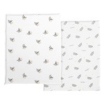 CHICCO - Set lenzuola culla Chicco 09101126350990 NEXT2ME TWINS Greenery