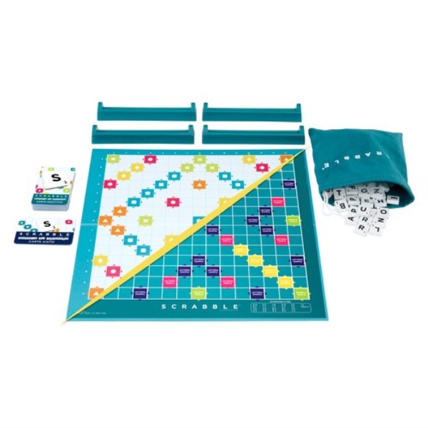 Gioco Mattel HXW03 Scrabble 2 in 1 gioco 