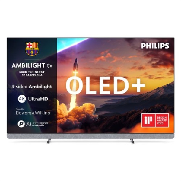 Tv Philips 55OLED910 12 AMBILIGHT Bowers & Wilkins Grey