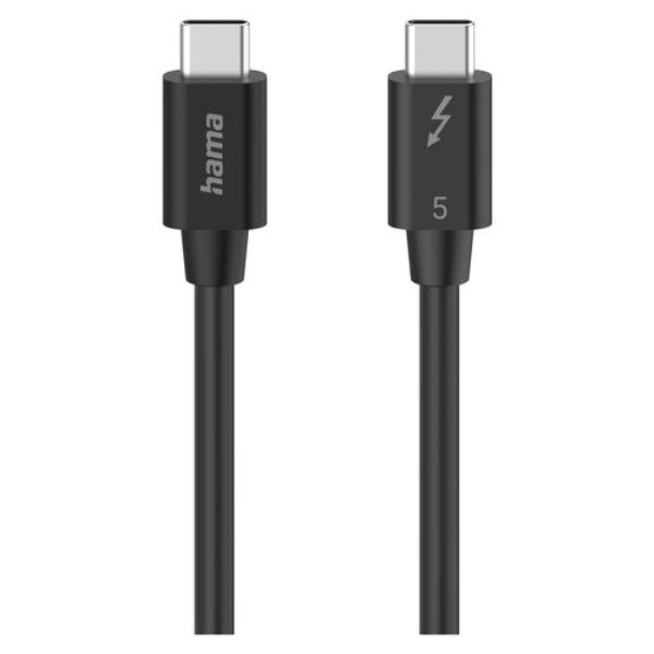 Cavo USB C Hama 00200796 240W Thunderbolt 5 Black