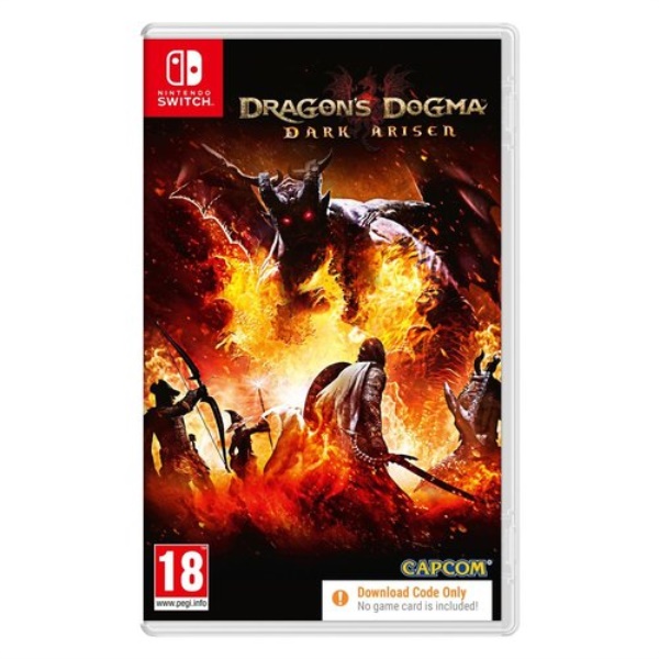 Videogioco Capcom 1195169 SWITCH Dragon's Dogma Dark Arisen Digital Do