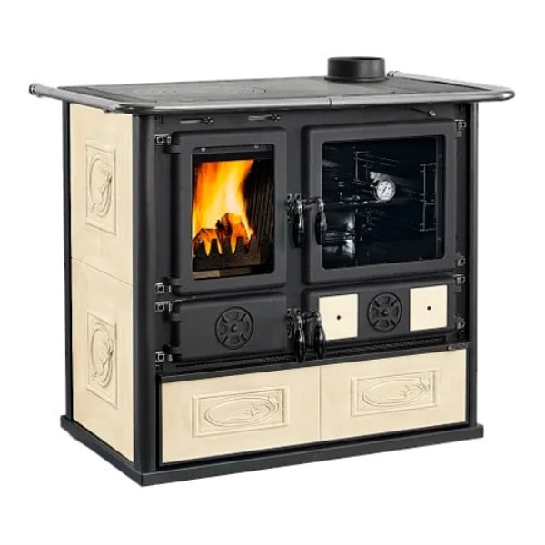 Cucina legna Nordica 3003452 ROSA VST.16 Panna